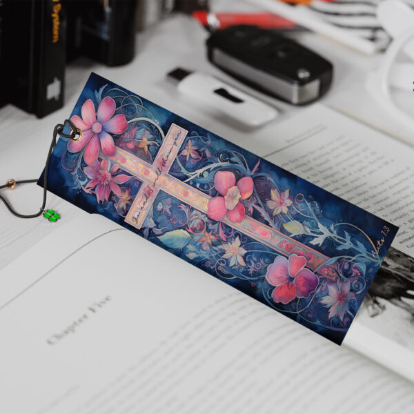 Beautiful Scripture and Crosses Christian Printable Bookmark Set