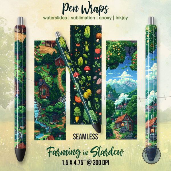 Stardew Valley Pen Wraps