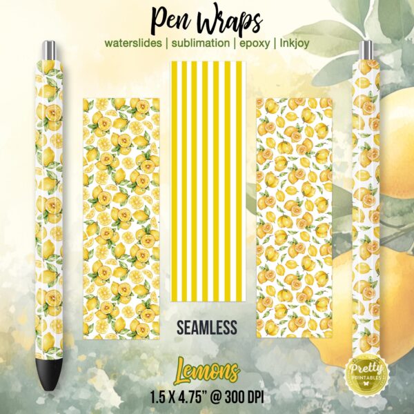 Lemon Pen Wraps