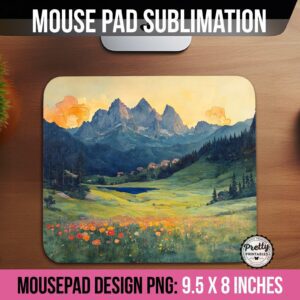 Mountain Valley Mousepad PNG