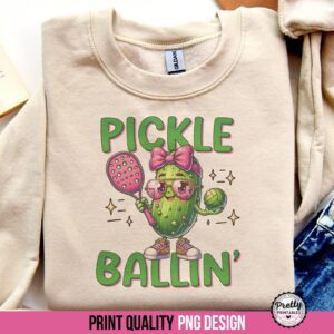 Pickle Ball Sublimation PNG