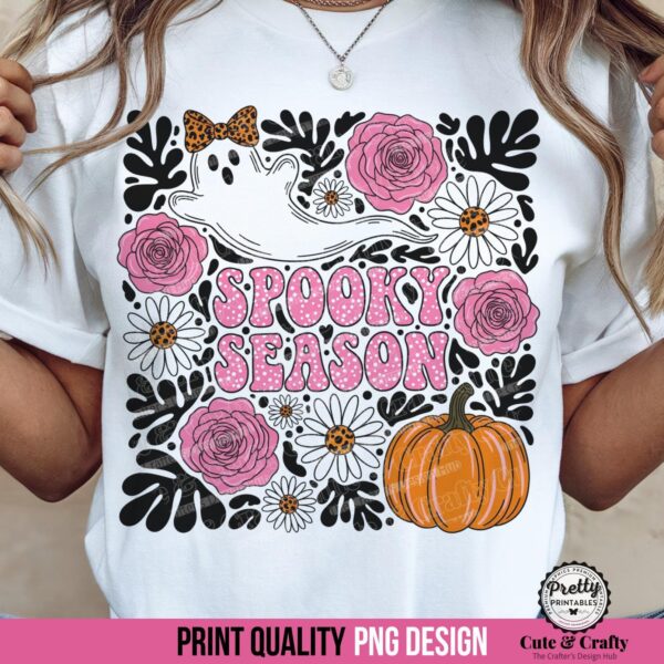 Pastel Spooky Season Sublimation PNG
