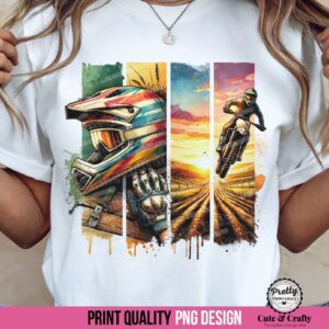 Motocross Sublimation Design
