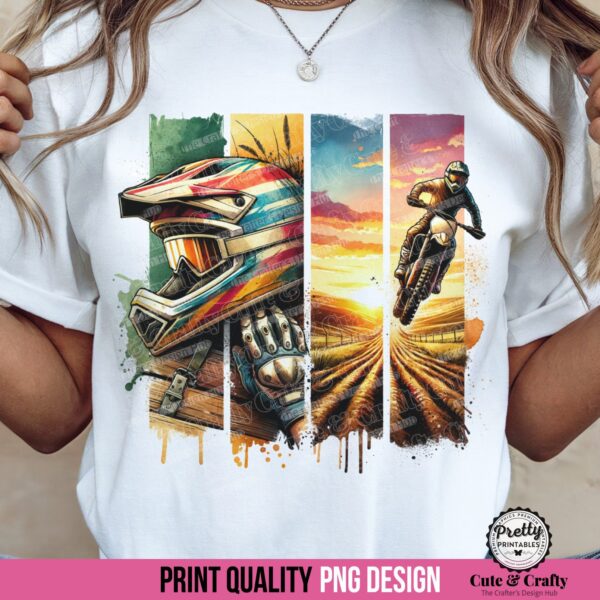 Motocross Sublimation Design