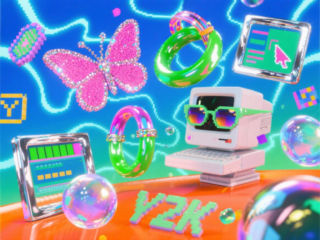 What is the Y2K Design Aesthetic