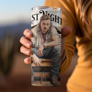 Country Music Last Night Tumbler Wrap 1