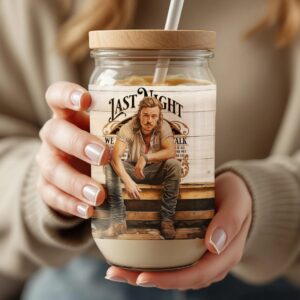 Country Music Last Night Tumbler Wrap