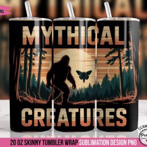 Mythical Creatures - 20oz Tumbler Wrap