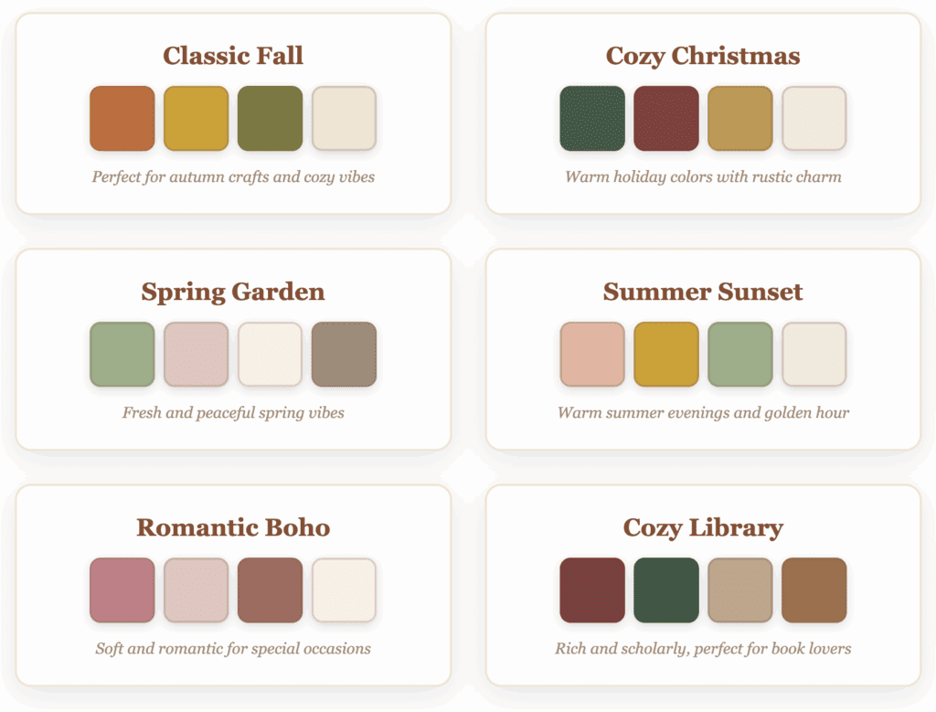 Perfect Boho Color Combinations - Cute-n-Crafty