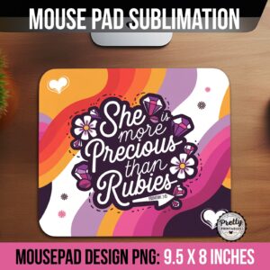 Scripture Mouse Pad Sublimation Design
