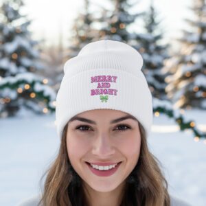Merry and Bright PNG Hat Design