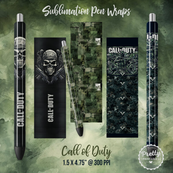 Call of Duty Pen Wraps