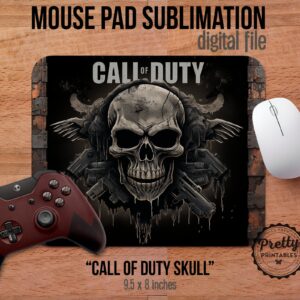 Call of Duty Mouse Pad Sublimation Design