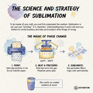 Sublimation Transfer Process Inforgraphic