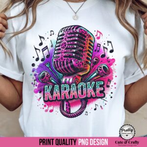 Karaoke Sublimation PNG