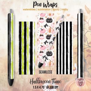 Halloween Time Pen Wraps