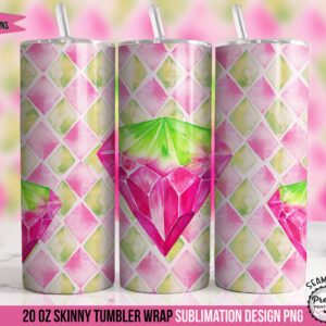 Sims Plumbob Tumbler Wrap PNG