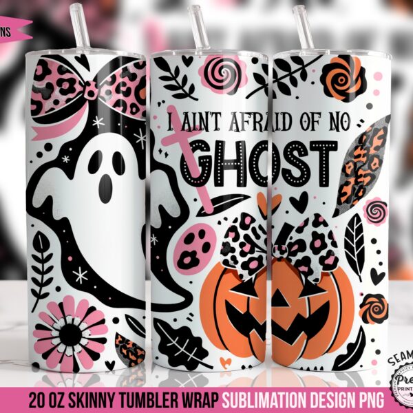 Cute Christian Halloween Tumbler Wrap Wrap