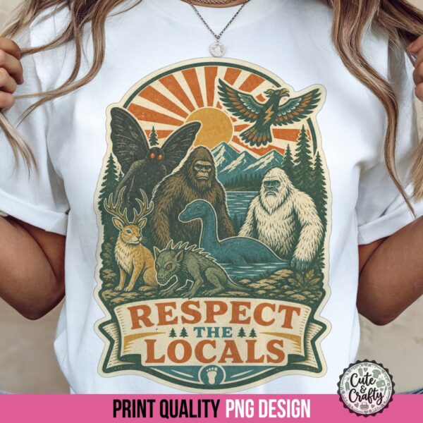 Respect the Locals PNG: National Park Cryptids