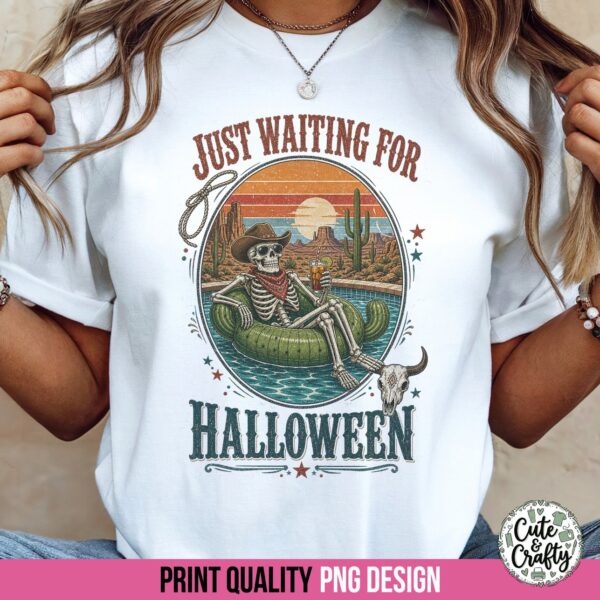 Just Waiting for Halloween PNG