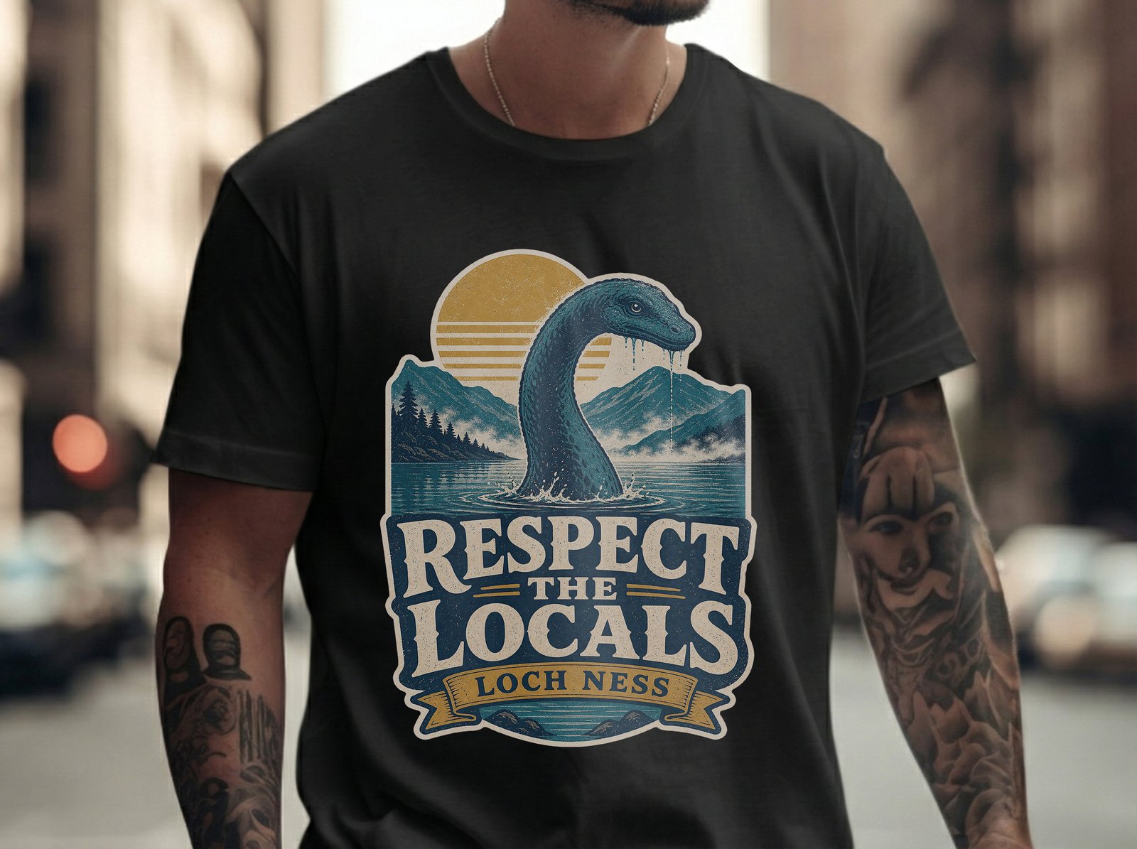 Respect the Locals Loch Ness PNG - Image 2