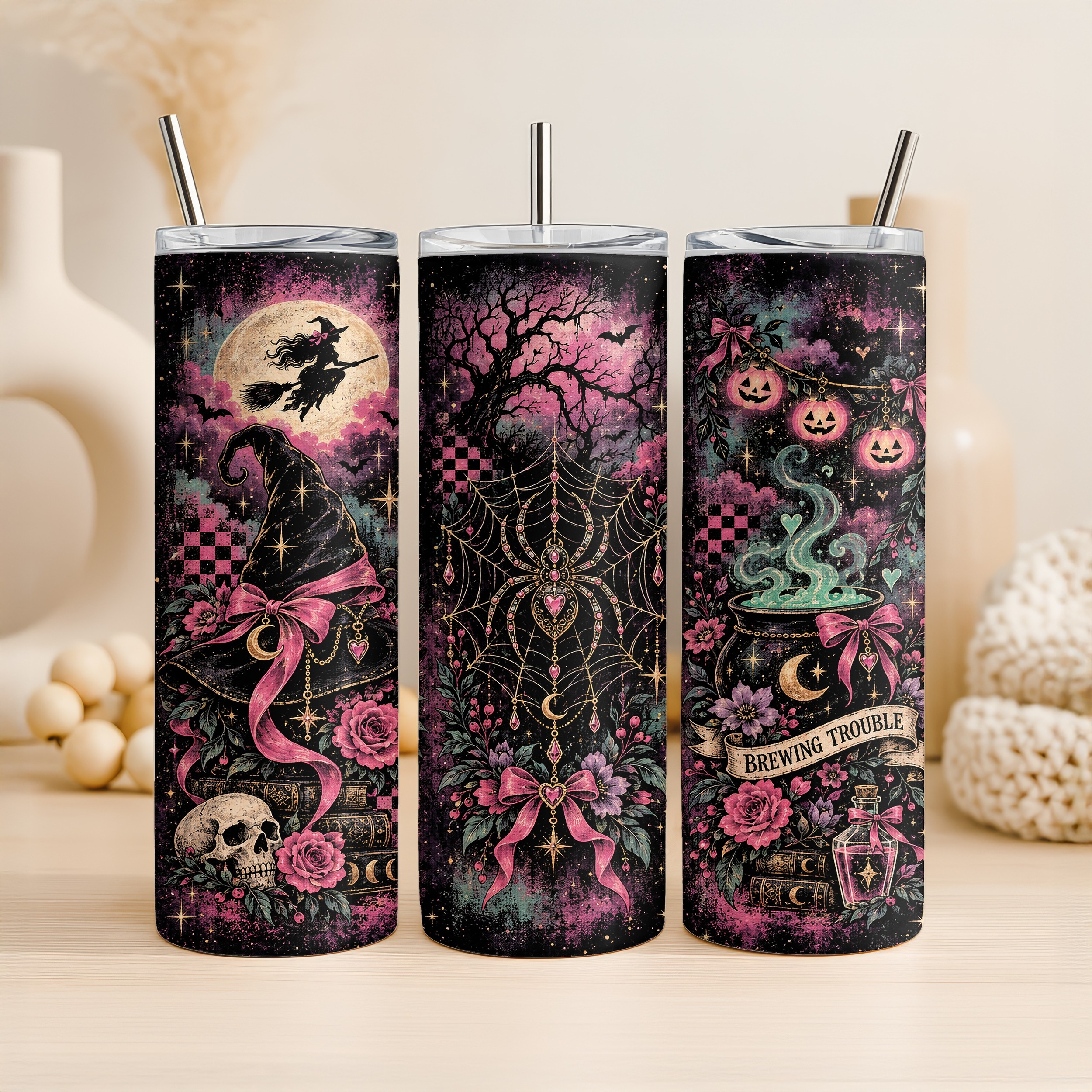 Brewing Trouble Tumbler Wrap - Image 5