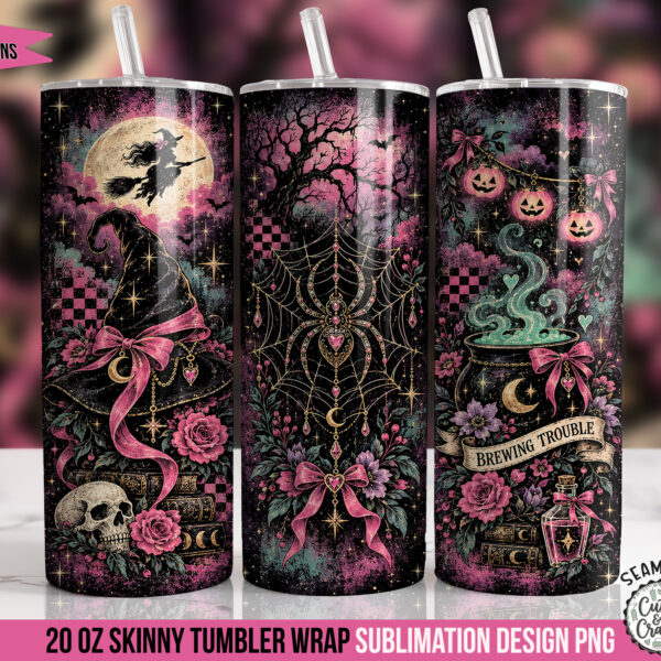 Brewing Trouble Tumbler Wrap