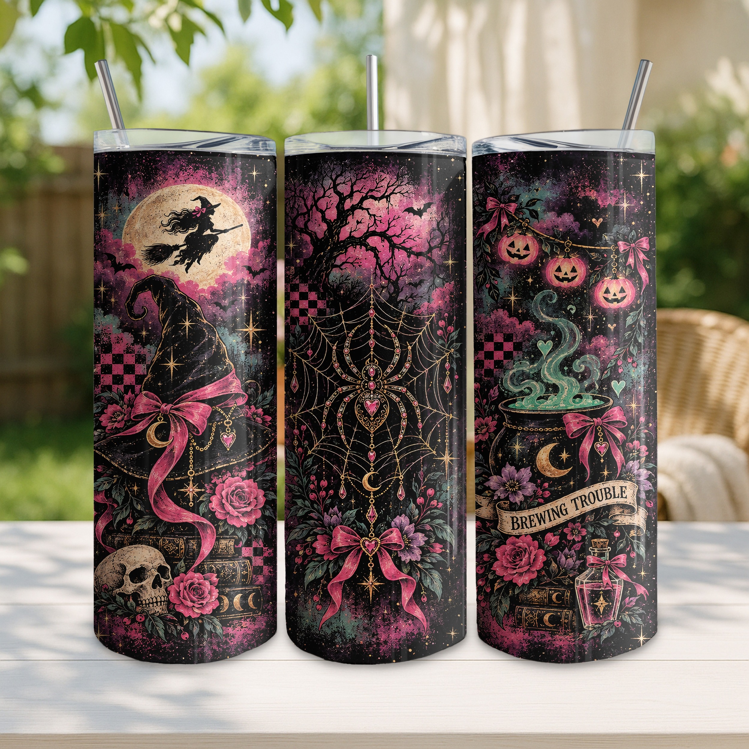 Brewing Trouble Tumbler Wrap - Image 4
