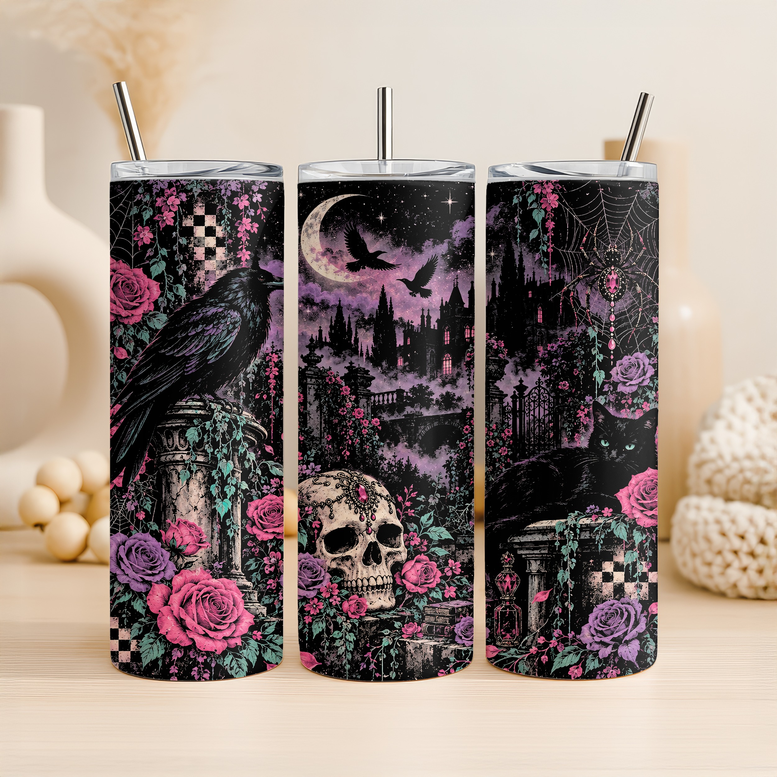 Whimsigoth Spooky Tumbler Wrap - Image 5