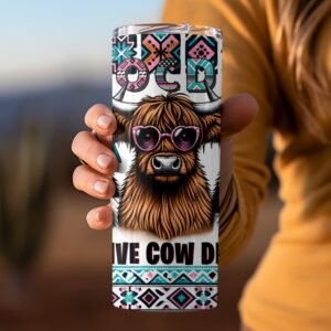 Obsessive Cow Disorder - Funny OCD Highland Cow