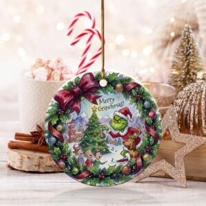 Grinchmas Ornament PNG Designs
