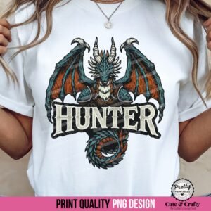Monster hunter dragon sublimation Design